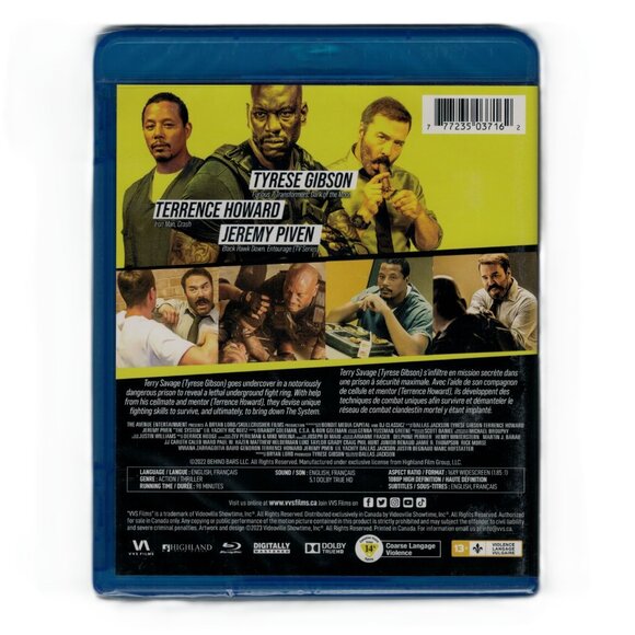 The System (Blu-ray) 2022 Tyrese Gibson, Jeremy Piven, Terence Howard NEW - Picture 2 of 2